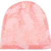 styleBREAKER Beanie Hat with Woven Feather Pattern, Slouch Long Beanie,