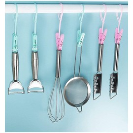 Xrten Pack of 12 Clothes Pegs, Towel Clips, Beach Towel Clips, Windproof Clips for Laundry, Beach Towel, Bath Towel