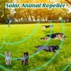 Kittmip Ultrasonic Animal Repellent Outdoor Solar Powered Repeller Cat Dog