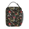 KEIGUXIAO mushroom butterfly green plants wild forest lunch bag reusable