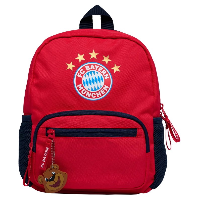 FC Bayern München FCB Children's 5 Star Backpack, red