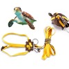 KEWUF Small Turtle Harness and Lead, Adjustable Nylon Running Lead