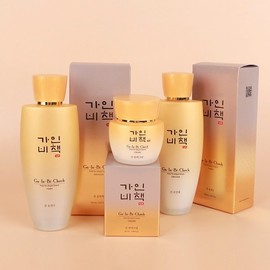 Gainbi Chek 가인비책 진 엑소좀 탄력 패키지 10종 단품 세트 (스킨3+로션3+크림4) /여성기초세트 주름개선 Gain Biotech Jin Exosome Elasticity Package 10-Item Set (3 Skin + 3 Lotion + 4 Cream) / Women's Basic Set for Wrinkle Improvement