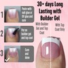 NOVO OVO Ombre French Tip Press on Toe Nail Tips,