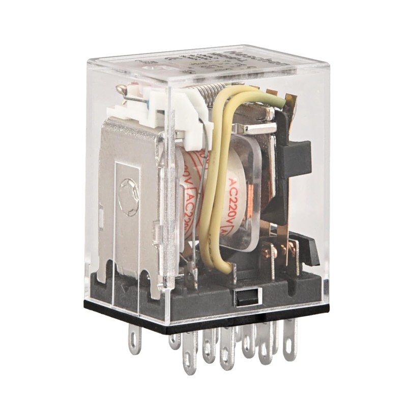 Heschen HH54P-L-220VAC General Purpose Relay 4PDT with Coil 3A 220V
