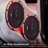 Pyle 6x9/7x10 car Speakers 4-Way Quadriaxial Full Range Sound Audio