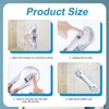 Pack of 2 Shower Handles, 29 cm Grab Bars for