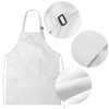 CHENGU 8 Pcs Kids Apron and Chef Hat Set Child