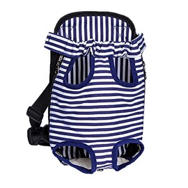 YINGJEE Dog Carrier Comfortable Legs Out Front Pet Carrier Backpack Cat Puppy Tote Holder Bag with Shoulder Strap and Sling for Outdoor Hiking Camping Cycling