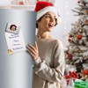 TRIOSK Christmas Magnets 3D Illusion Fridge Magnet Chipmunk with Saying