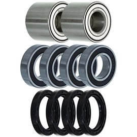 NICHE Wheel Bearing Seal Kit for Kawasaki Mule 2510 3000 3010 3020 4000 4010 6005-2RS