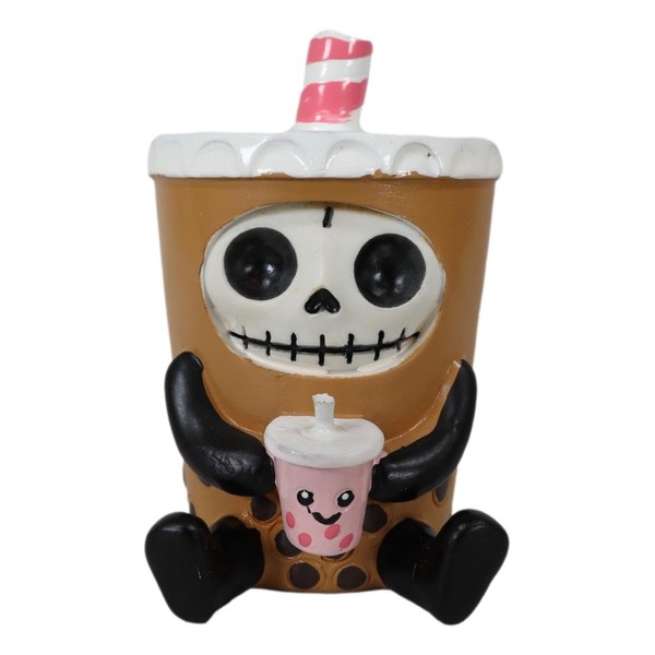 Ebros Gift 3" Tall Furrybones Bobby The Bubble Tea Drink