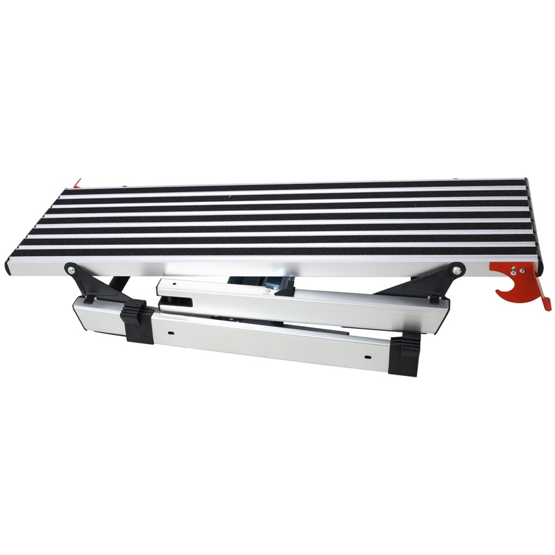 Aluminum Platform Work Bench Folding Drywall Stool - 330 lbs