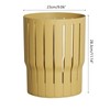 HEYXI Compact Open Top Waste Bin 10L Trash Can Kitchen