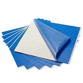 5Pcs Printing Platform Tape 150mm x 150mm 3D Printer Heated Bed Tape - High Temperature Blue Tape