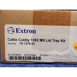 Extron Cable Cubby 1252 MS Lid Tray Kit 70-1275-01 For Cable Cubby 1252 (A3)