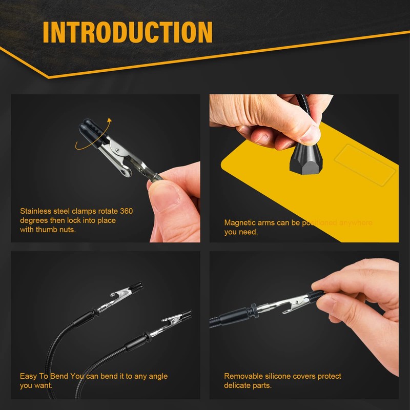 Demao Solder Helping Hand Strong Magnetic, Helping Hands Tool Clamps