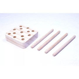 Bored Paracord Paracord Monkey Knot Jig - Accommodates Most Balls