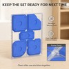 Silicone Caulking Tool Set, 5 Reusable Sealant Finishing Tools with