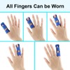 Pack of 2 Finger Splints, Adjustable Finger Support, Finger Stabiliser
