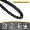 QUARKZMAN 2pcs SPZ670 10x670 V-Belt Rubber Conveyor Belts for Car