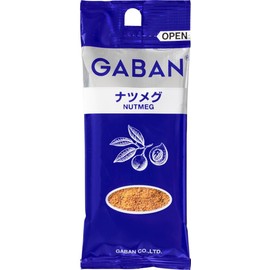 GABAN House GABAN Nutmeg (Powder Bag Included) 0.6 oz (17 g) x 10 Packs