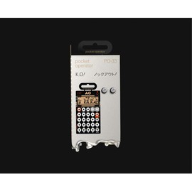 Teenage Engineering TE010AS033 Pocket Operator PO-33 ko, 4 Voice Sampler, Perfect For Beat Creation, Pocket Sized Professional Sampler