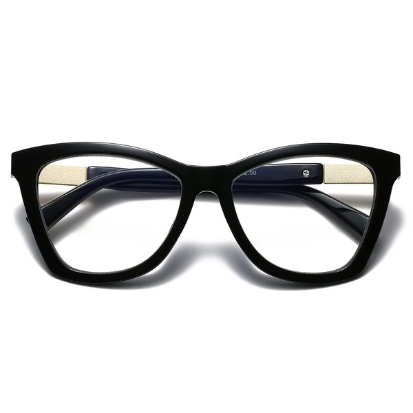 Bevi Reading Glasses Anti Eyestrain Blue Light Blocking Lightweight Large