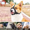 HEELE Dog Muzzle with Head Strap and Adjustable Loop and