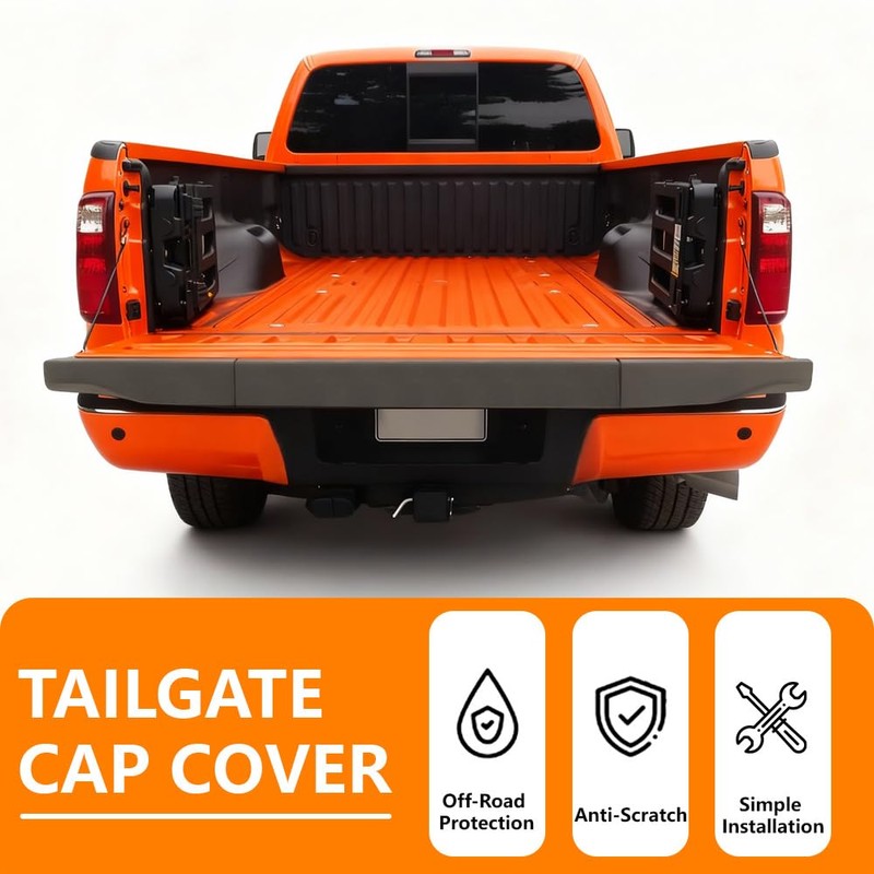G-PLUS Tailgate Molding 3pc Set Compatible with 2011-2016 Ford F250