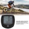 English Type LCD Digital Display Mountain Bike Bicycle Speedometer Bike