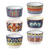 vancasso 4 Oz Ramekins Oven Safe Set of 6, Bohemian