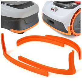 Edge Protection for Segway Navimow i105e, i108e, Bumper, Protector for Robotic Lawnmower, Orange, for i105e/i108e