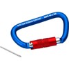 Knipex Carabiner 2 pieces (self-service card/blister) 00 50 03 T