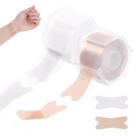 60Pcs Gel Blister Bandages Hydrocolloid Bandages 2 Rolls for Feet Waterproof Blister Prevention Tape for Heels Protectors Toes Fingers