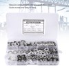 720Pcs Flat Washer Kit 304 Stainless Steel Silver Spring Gasket