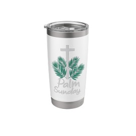palm sunday church religion holiday god catholic christian Stainless Steel Insulated Tumbler