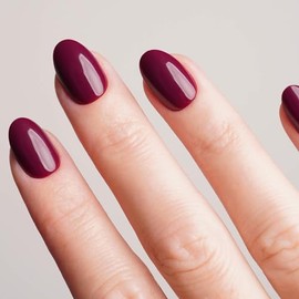 DOONAILS – Press On Nails 30er Set Into You abgerundete Form Violett – Nägel zum Aufkleben Full Cover in Salonqualität – Fake nails soft gel Short – Natürliches & angenehmes Tragegefühl