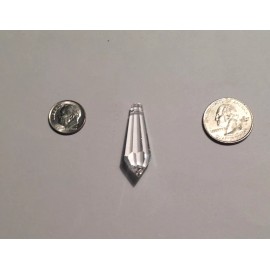 Asfour 38mm Asfour Clear Icicle Chandelier Crystal Prisms Wholesale CCI #401-38