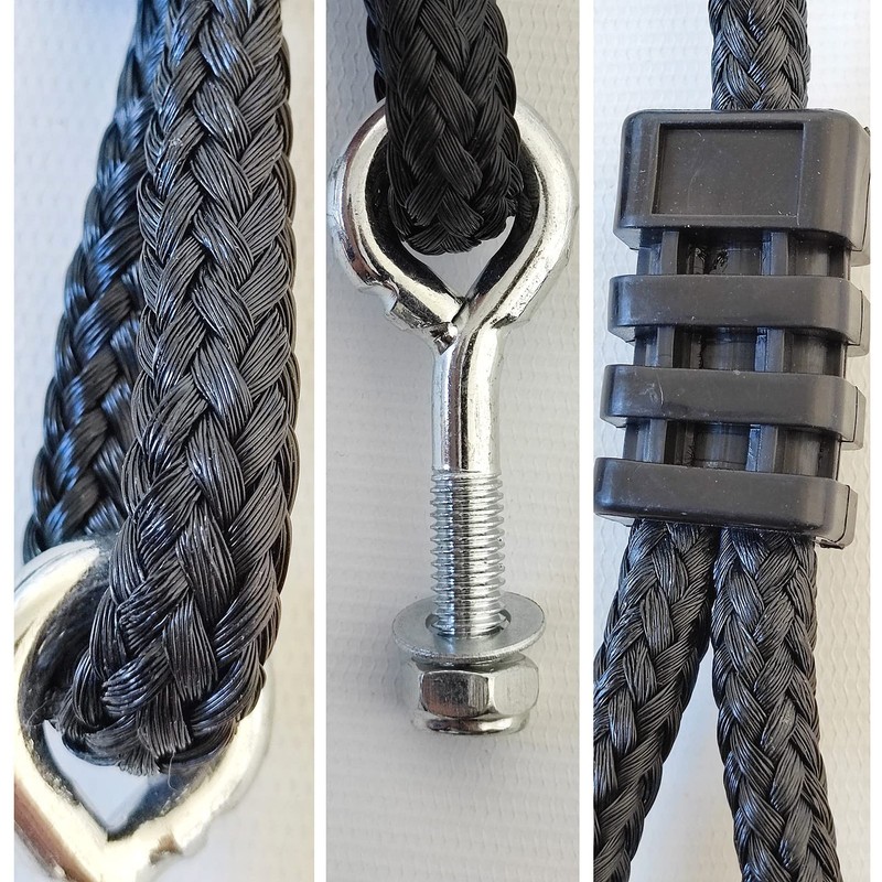 Saucer Tree Swing Ropes Pack of 2-Support 400lbs 59in Length