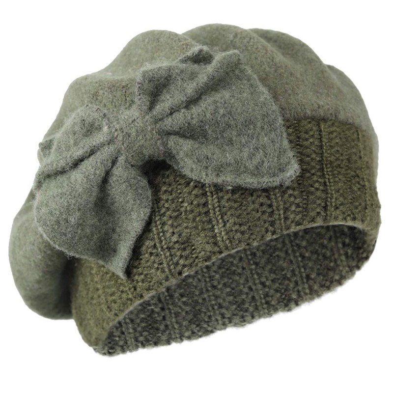 Ruphedy Womens Wool Berets French Beret Beanie Winter Hats Hy022