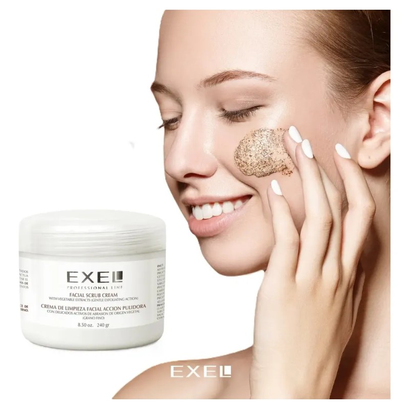 Crema Para Limpieza Facial Exel Cosmetica 240gr