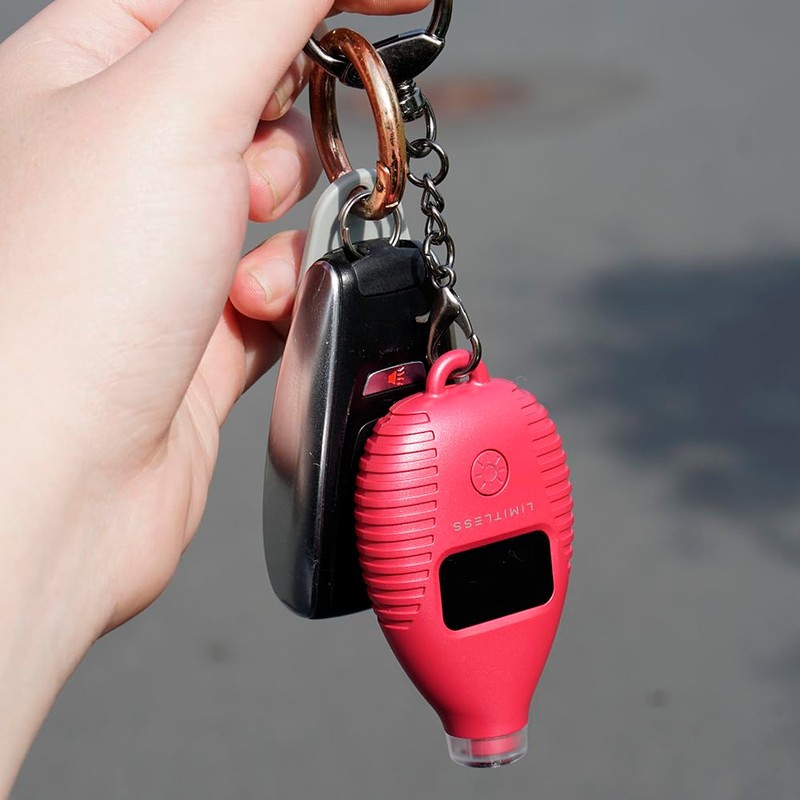 Digital Talking Tire Gauge with Backlit LCD Digital Display, Audible
