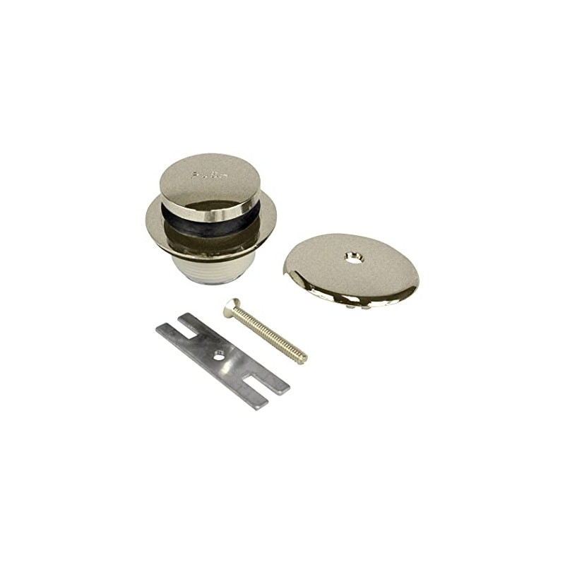 DANCO Universal Bath Tub Touch-Toe Push Button Bath Drain Trim