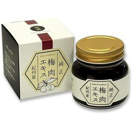 Genuine plum meat extract (plum extract) 4.2 oz (120 g) (additive-free, large capacity 4.2 oz (120 g), Kishu plum (made in Japan), Made in Minabe-machi, Blue plum, Zero salt, Bai-resistant extract