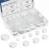 JTAREA 10Values Nylon Plastic Hole Plugs Assortment Kit 1/4" 5/16"