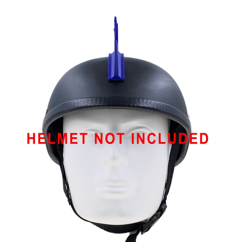 Hot Rides Rubber Mohawk Warhawk for Helmets - Cool and