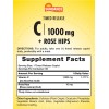 Sundance Vitamin C With Rose Hips 1000mg | 60 Vegetarian
