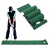 Indoor Golf Putter Mat Green Trainer Blanket Equipment Golf Hitting