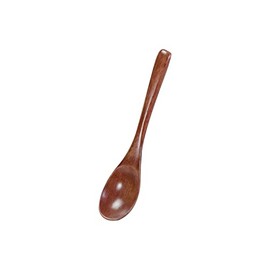 Pearl Metal B-5682 Natural Wood Spoon, Size M, Length 6.5 x Width 1.4 x Height 0.8 inches (16.5 x 3.5 x 2 cm), Lacquered
